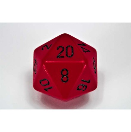 Opaque 34mm d20 Red/black