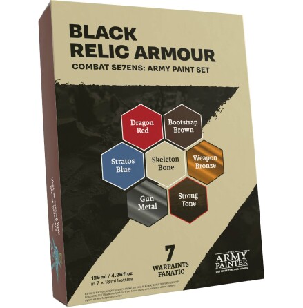 Combat Se7ens: Black Relic Armour (Release 2026-06-20)