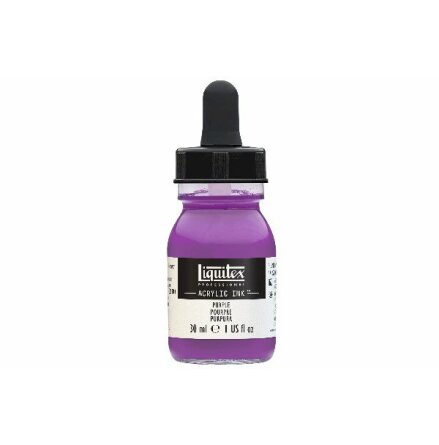 LIQUITEX ACRYLIC INK 30ML PURPLE 015