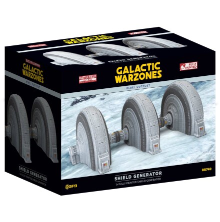 BIAB Galactic Warzones: Rebel Outpost - Shield Generator (x1) 32mm scale