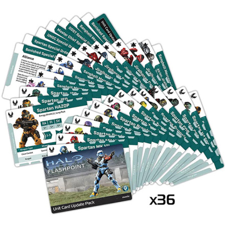 Halo: Flashpoint - Unit Card Update Pack (Release Augusti 2026)