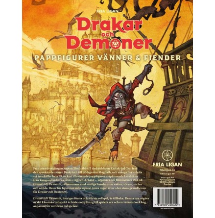 Drakar och Demoner pappfigurer V�nner & fiender (Release 2026-08-17)