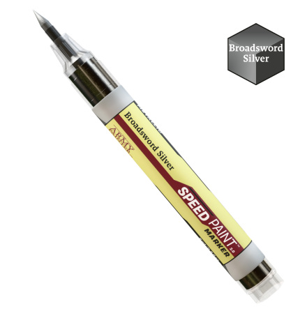 Speedpaint 2.0 Marker: Broadsword Silver (6-pack) (Release 2026-10-17)