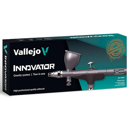 Vallejo Airbrush INNOVATOR, Gravity System, two in one