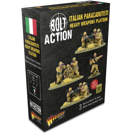 Italian Paracadutisti Heavy Weapons Platoon