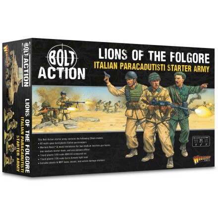 Lions of the Folgore - Italian Paracadutisti Starter Army
