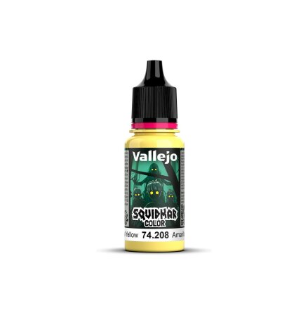 Vallejo Squidmar Color: 208 - Final Yellow 18 ml (6-pack)