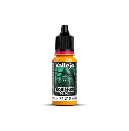 Vallejo Squidmar Color: 210 - Goldcoin Yellow 18 ml (6-pack)