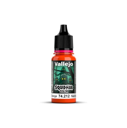Vallejo Squidmar Color: 212 - Tetanus Orange 18 ml (6-pack)