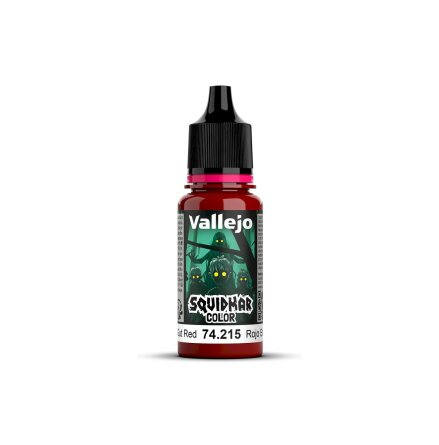 Vallejo Squidmar Color: 215 - Gut Red 18 ml (6-pack)