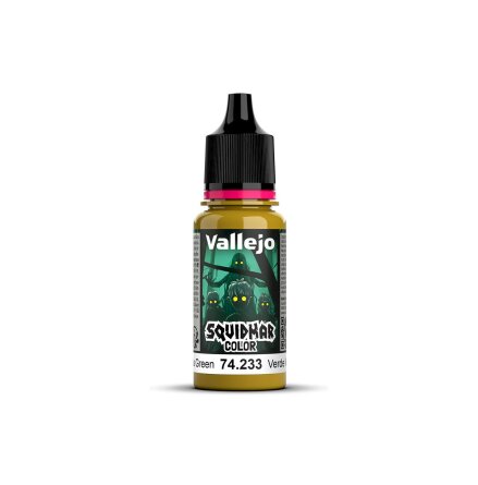 Vallejo Squidmar Color: 233 - Vomitous Green 18 ml (6-pack)