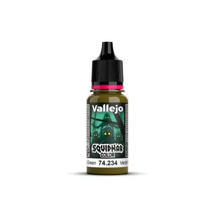 Vallejo Squidmar Color: 234 - Mossback Green 18 ml (6-pack)