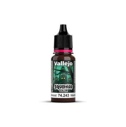 Vallejo Squidmar Color: 243 - Blackwood 18ml (6-pack)