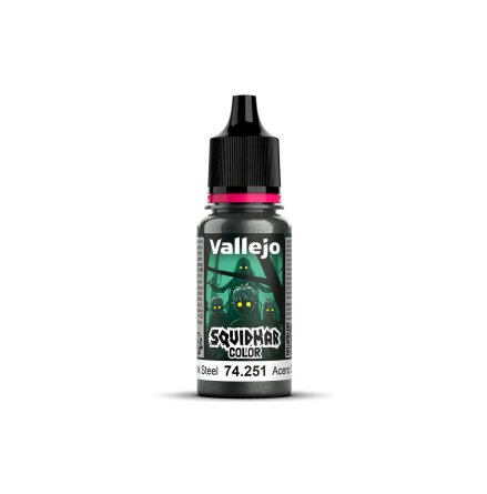 Vallejo Squidmar Color: 251 - Dark Steel 18ml (6-pack)