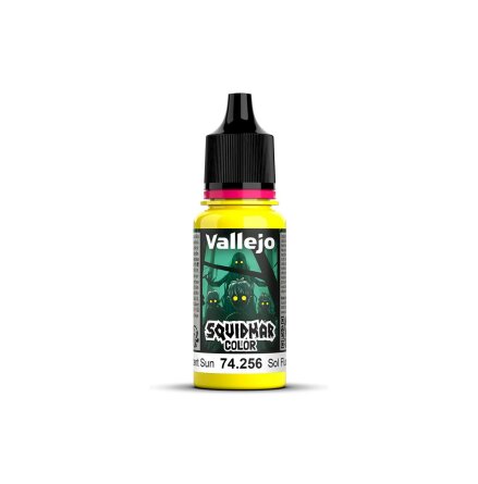 Vallejo Squidmar Color: 256 - Fluorescent Sun 18ml (6-pack)
