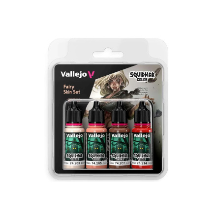 Vallejo Squidmar Color: Fairy Skin set 4x18ml