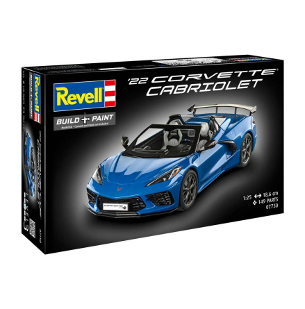 REVELL Corvette C8 Cabriolet 1:25