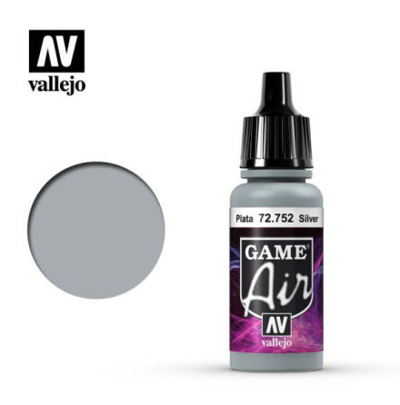 SILVER (VALLEJO GAME AIR) (6-pack)