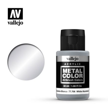 White Aluminium (VALLEJO METAL COLOR) 32 ml