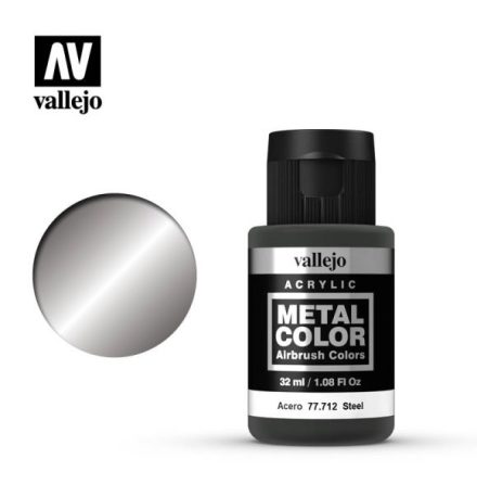 Steel (VALLEJO METAL COLOR) 32 ml