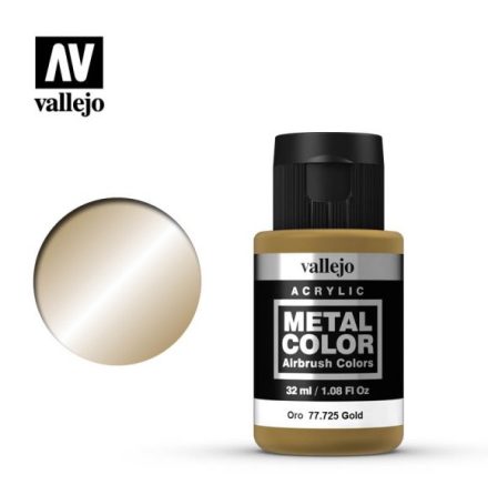 Gold (VALLEJO METAL COLOR) 32 ml