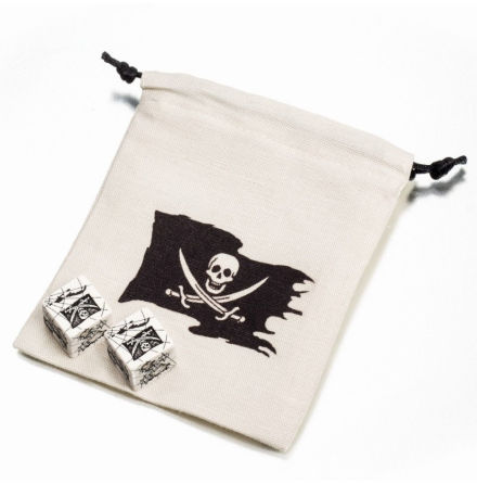 Pirate Dice &amp; Bag (2+1)