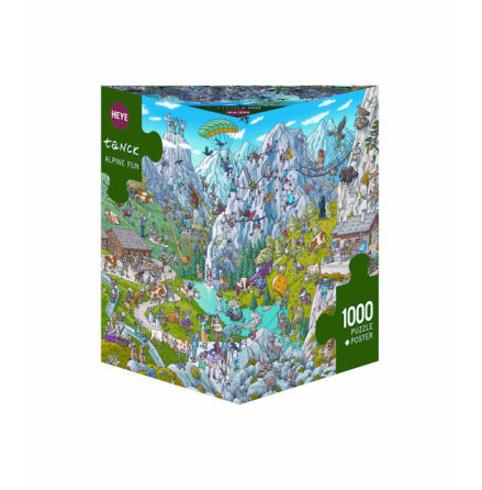 Tanck: Alpine Fun (1000 pieces triangular box)