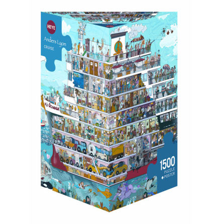 Lyon: Cruise (1500 pieces triangular box)