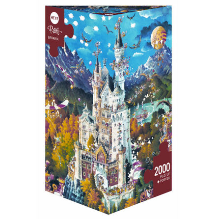 Ryba: Bavaria (2000 pieces triangular box)