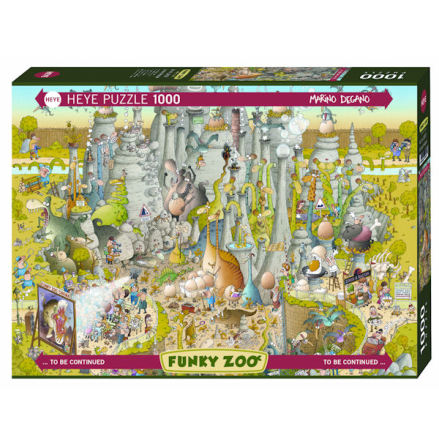 Funky Zoo: Jurrasic Habitat (1000 Pieces)