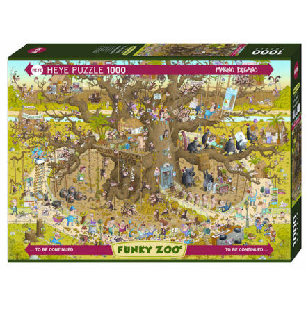 Funky Zoo: Monkey Habitat (1000 pieces)