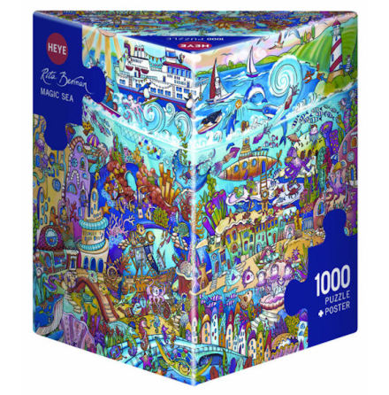Berman: Magic Sea (1000 pieces triangular box)