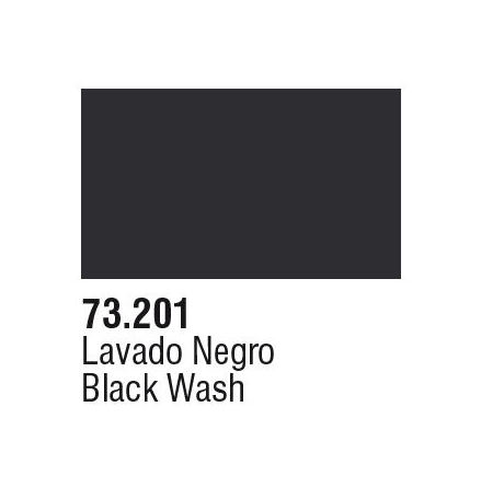 BLACK WASH (VALLEJO GAME COLOR) (6-pack)