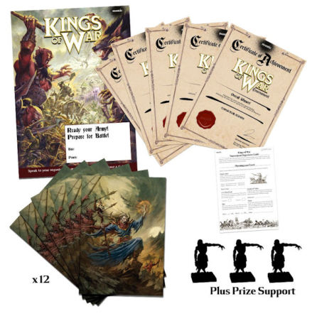 Kings of War Organised Play Kit - Level 2 (12 Players) (sjlvkostnadspris)
