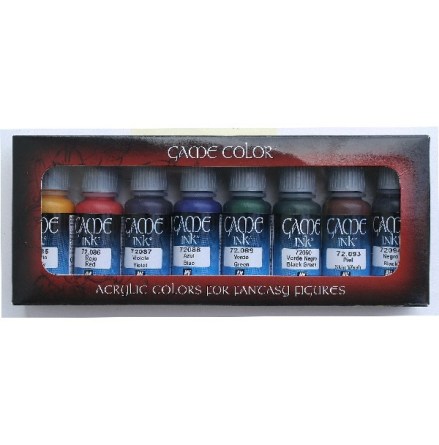 GAME COLOR INK SET (8 colors)