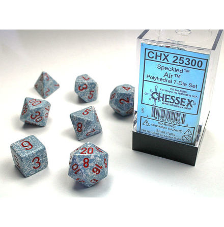 Speckled Polyhedral Air 7-Die Set