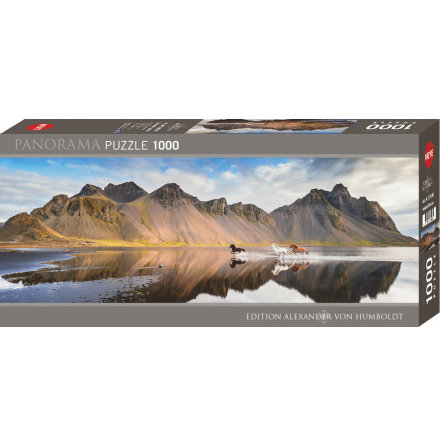 AvH: Iceland Horses (1000 pieces panorama)