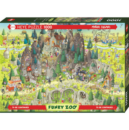 Funky Zoo: Transylvanian Habitat (1000 pieces)