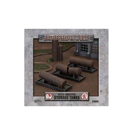 Gothic Industrial - Tanks (x3) - 30mm