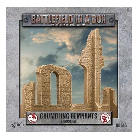 BIAB: Gothic Battlefields - Crumbling Remnants - Sandstone (x2) 30mm