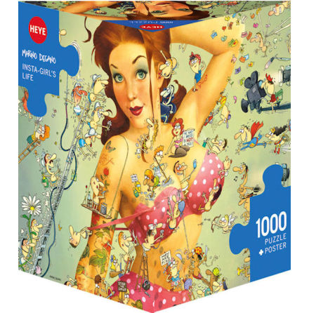 Insta-Girls Life (1000 pieces triangular box) RELEASE Q1 2022