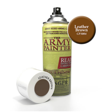 ArmyPainter Colour Primer Spray - Leather Brown