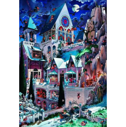 Loup: Castle of Horror (2000 pieces triangular box)