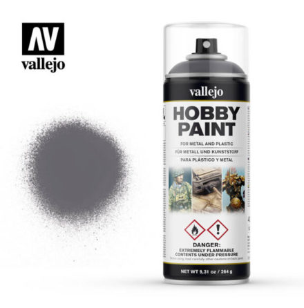 Vallejo Hobby Paint Spray: Gunmetal (400 ml)
