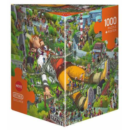 Oesterle: Gulliver (1000 pieces triangular box)