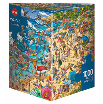 Tanck: Seashore (1000 pieces triangular box)