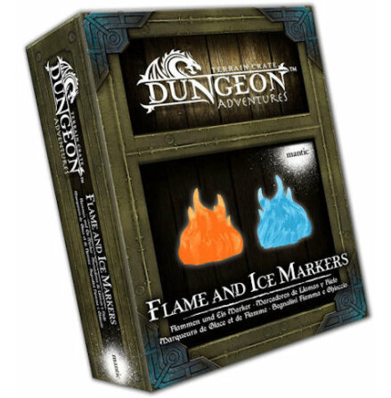 Dungeon Adventures: Flame and Ice Markers